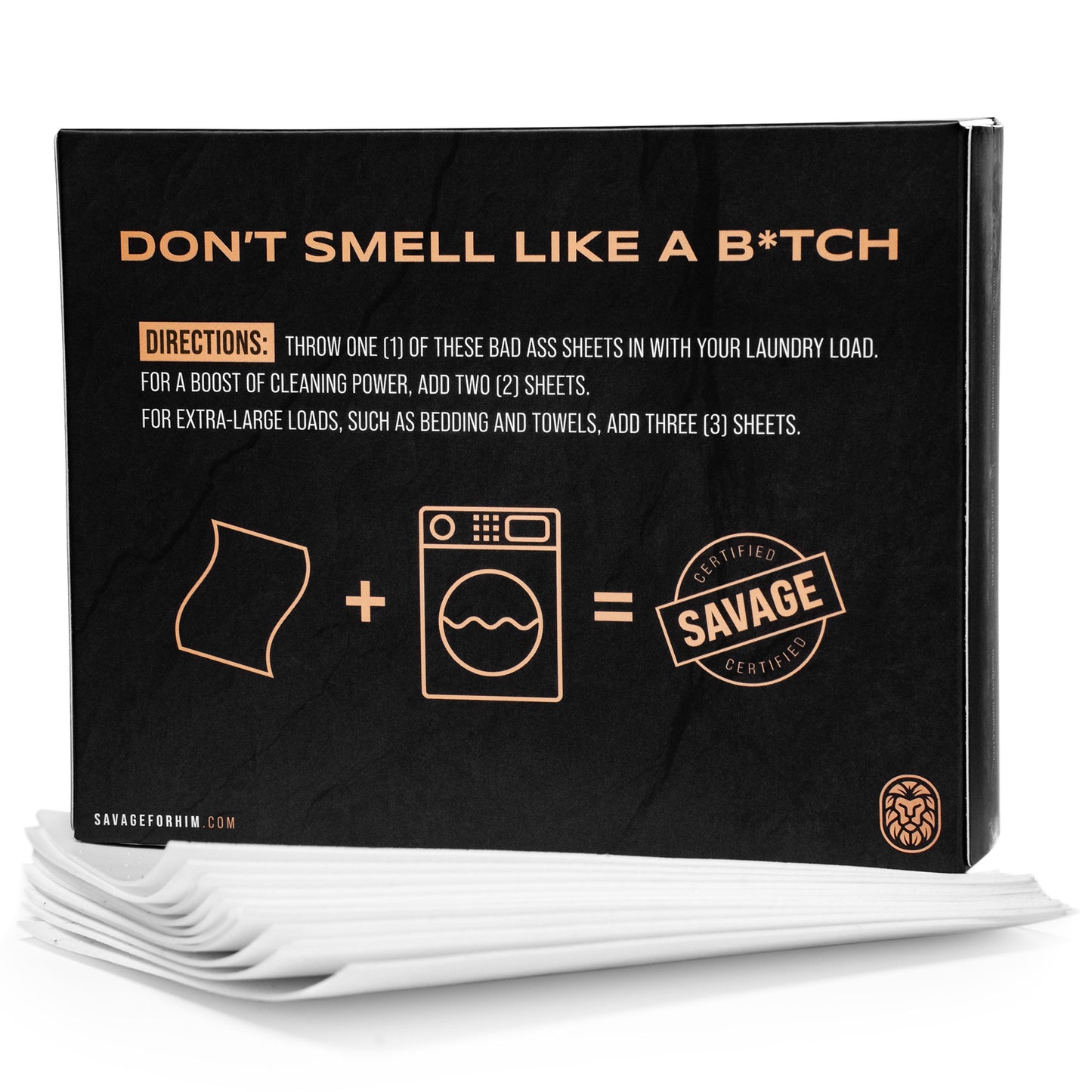 Savage For Him - Laundry Detergent Sheets