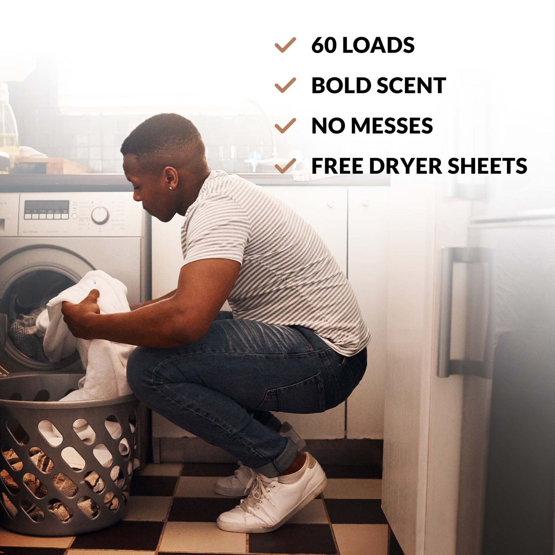 Laundry Detergent Sheets (60 loads)