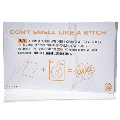 Savage For Him - Laundry Detergent Sheets